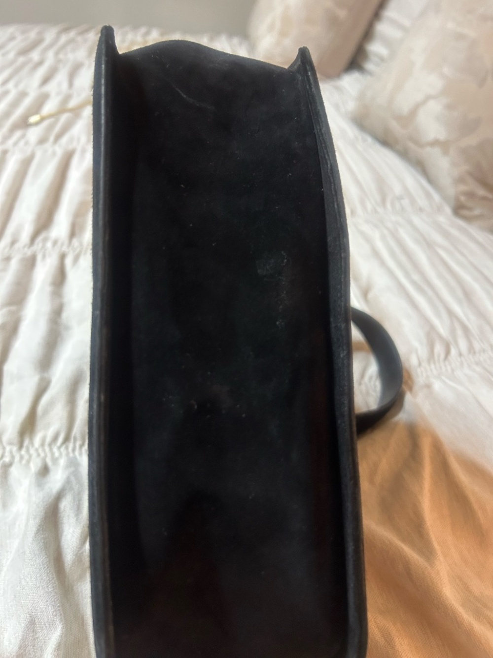 Vintage Suede Ferragamo Bag - Picture 3 of 4